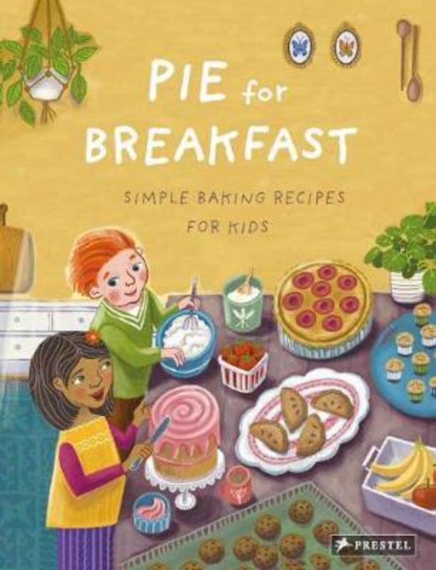 Delightful hardback cookbook for kids with 40 charming recipes that inspire fun baking adventures for families.