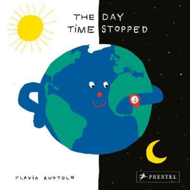 A whimsical children's book featuring vibrant illustrations of time stopping, showcasing global moments and cultures.
