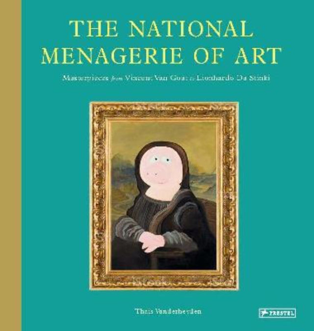 Whimsical picture book with lovable animals reimagining famous art masterpieces for children's entertainment and education.