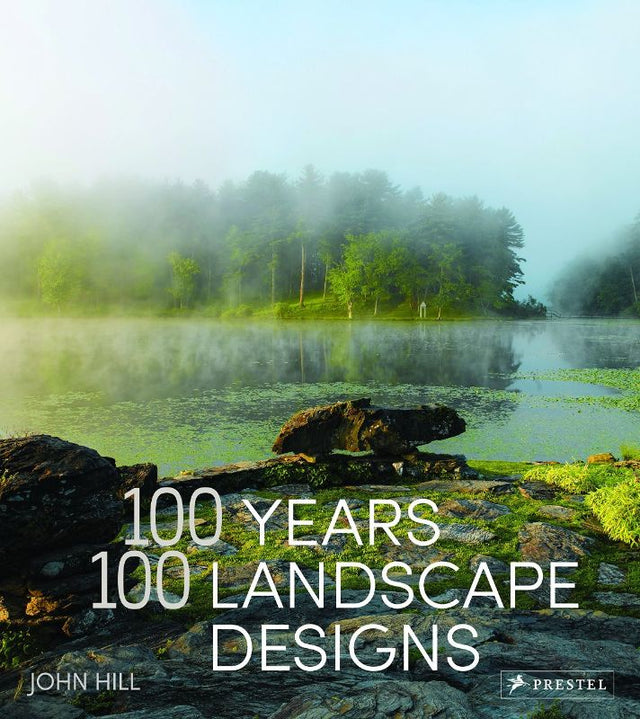 A hardback book featuring vibrant images and insights on 100 years of significant global landscape designs and public gardens.