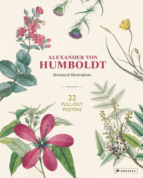 Set of 22 botanical posters featuring detailed illustrations by Alexander von Humboldt, perfect for art and nature lovers.