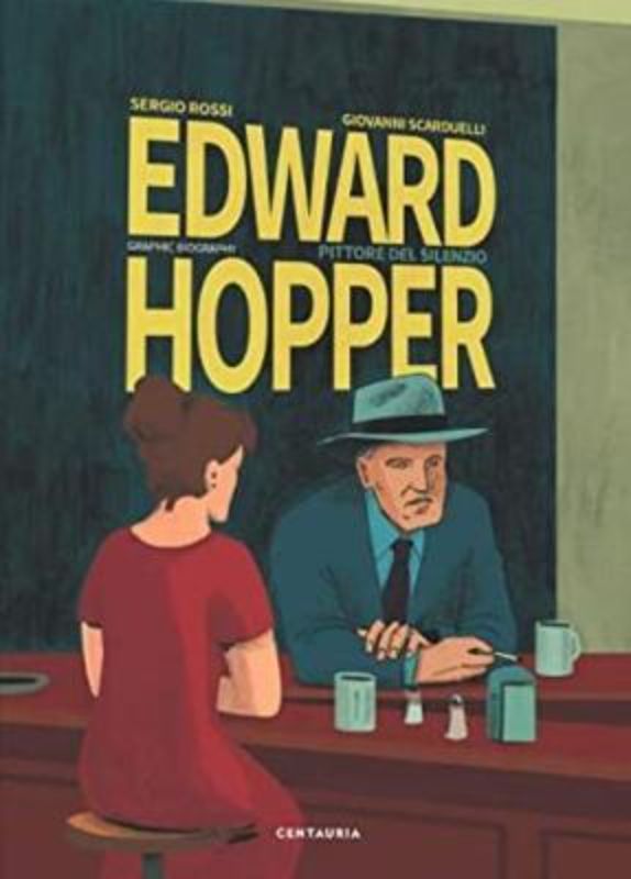 Graphic novel depicting Edward Hopper's life and artistry with vivid illustrations and insightful storytelling.