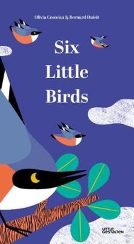 Colorful pop-up book 'Six Little Birds' teaches kids about nature, counting, and the seasons through charming rhymes and illustrations.