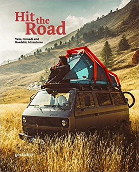 A beautifully designed hardback travel guide showcasing stunning van life adventures and breathtaking photography.