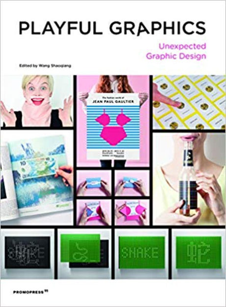 A vibrant 240-page paperback showcasing interactive graphic design projects that promote user engagement and creativity.
