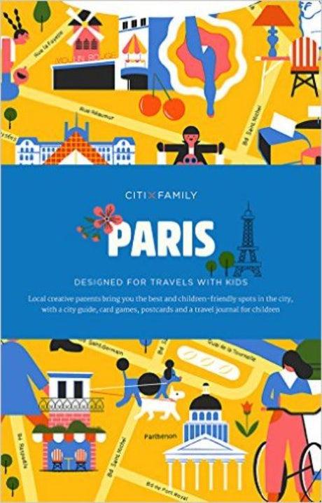 Vibrant family travel guide for exploring Paris, featuring kid-friendly tips, maps, and interactive activities for memorable adventures.