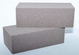 Pack of 20 florist foam bricks, measuring 23cm x 11cm x 8cm each, ideal for creating stable, hydrated floral arrangements.
