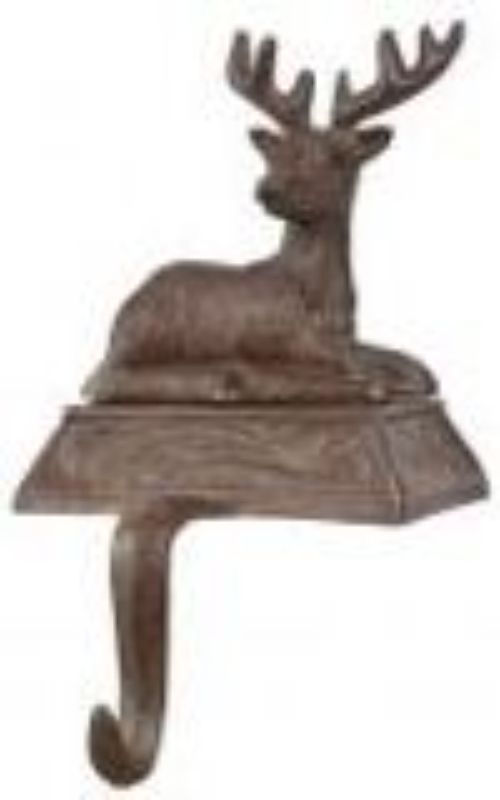 Stocking Hanger - Cast Iron Deer (20.6cm)