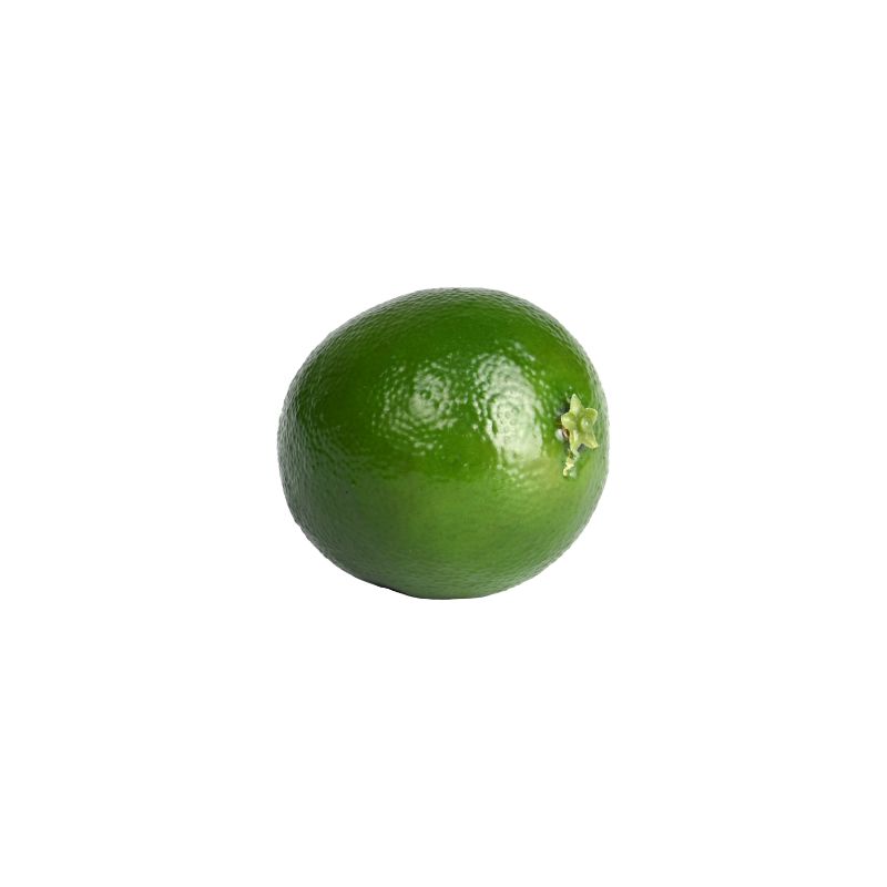 Set of 12 lifelike artificial limes, each 6 x 7 x 6 cm, perfect for decorative displays and vibrant home decor.