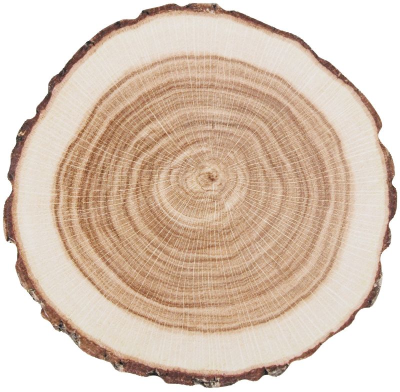 Disposable Paper Coasters - Tree Trunk 10cm (Set of 10)
