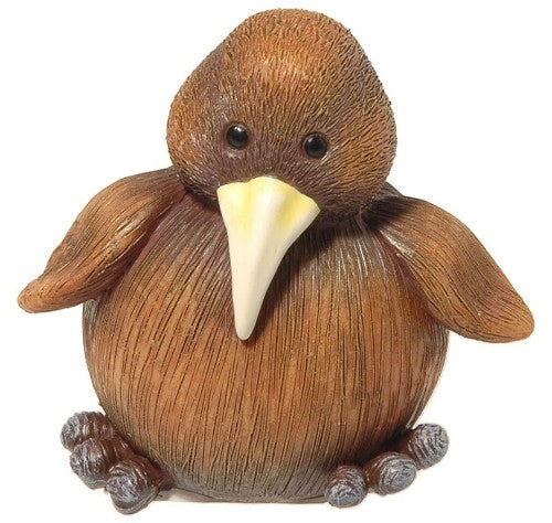 Kiwi ornament set of 2, 6cm each, beautifully crafted to enhance home decor with whimsy and charm.