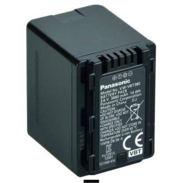 Panasonic 3880 mAh lithium-ion battery for Imos Cameras, ensuring extended shooting sessions and high performance.