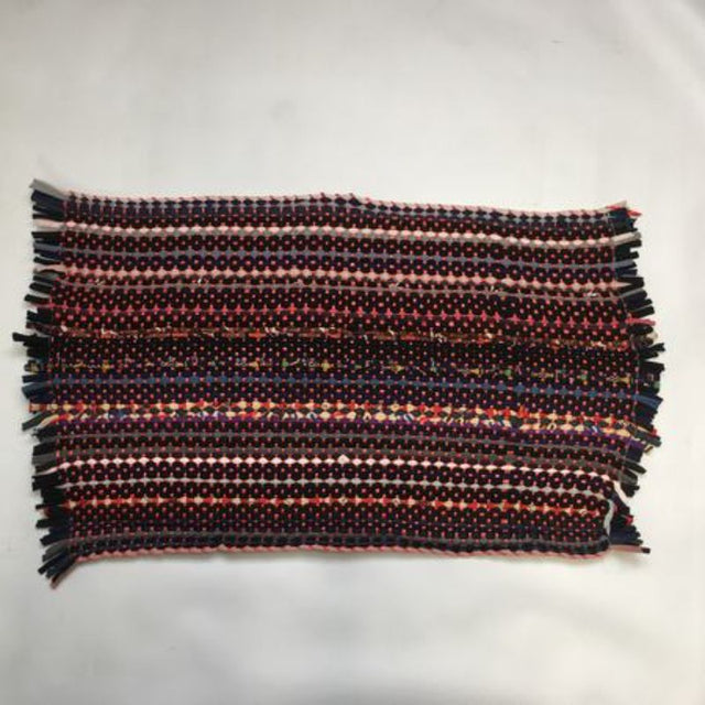 Set of 12 eco-friendly Knit Mats, 38 x 58 inches each, perfect for various indoor and outdoor uses with a stylish knit texture.