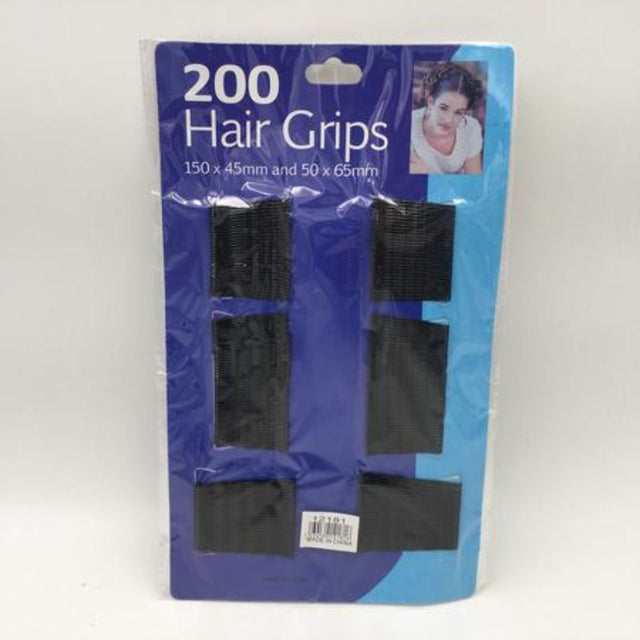 Set of 12 premium hair clips, each 150 x 45mm, designed for secure styling and comfort, perfect for all hair types.