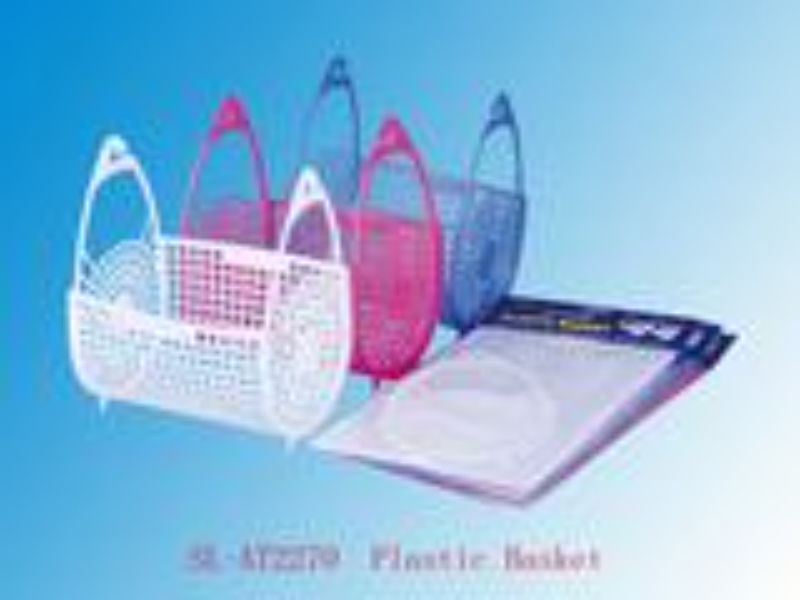 Colorful set of 12 durable Pegs Baskets for versatile organization of toys, laundry, and craft supplies.