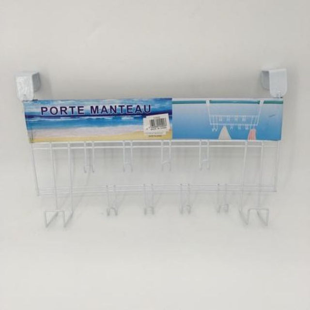 Set of 12 durable cloth hooks for organizing clothes, towels, and bags, perfect for any room's decor.