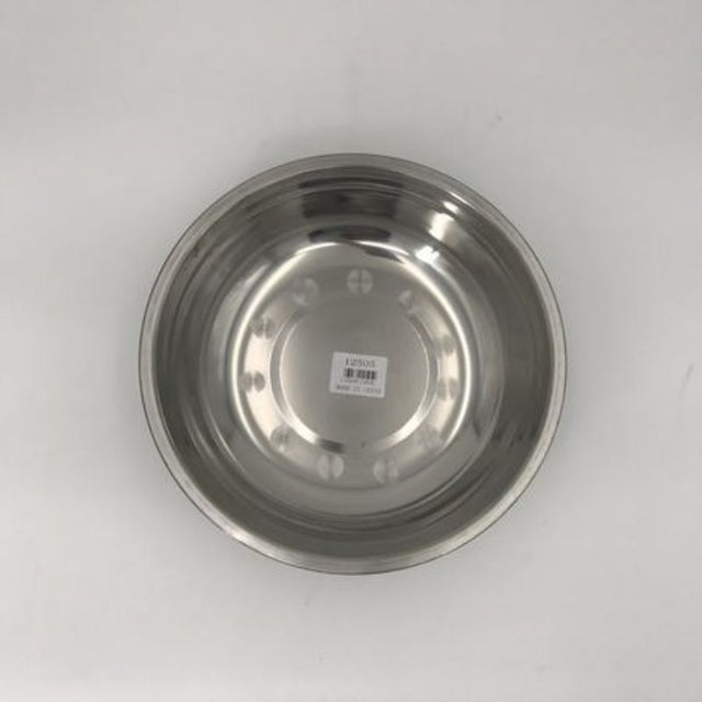 Set of 6 durable 27cm stainless steel bowls, perfect for mixing, serving, and versatile cooking tasks.