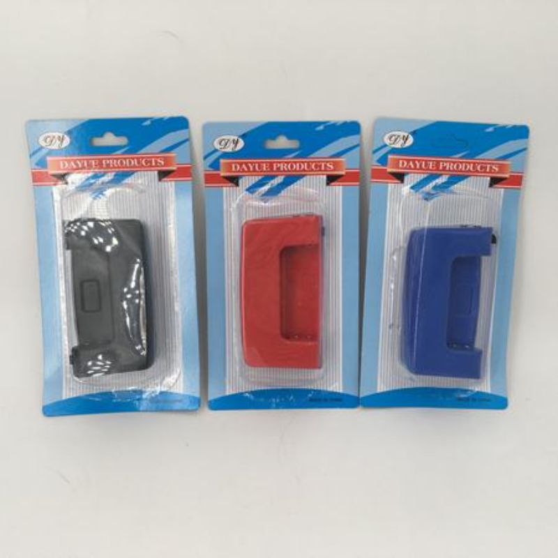 Set of 12 colorful paper hook punchers for crafting, featuring assorted shapes for precise decorative cuts.