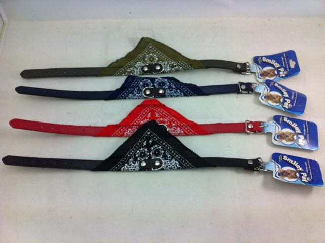 Vibrant assorted collars in 12 colors, adjustable for dogs and cats, ensuring style and comfort for any occasion.