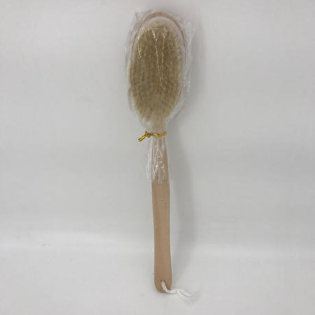 Set of 6 eco-friendly shower brushes with natural bristles for gentle exfoliation and improved skin circulation.