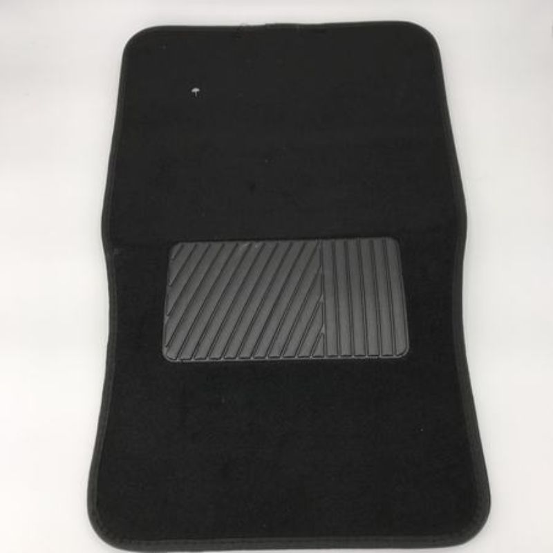 Premium black car mat set of 6, designed for durability, style, and protection against dirt and spills.