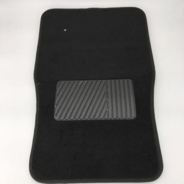 Premium black car mat set of 6, designed for durability, style, and protection against dirt and spills.