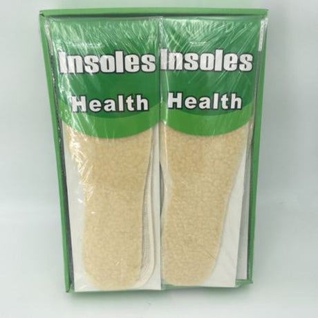 Lightweight Health Insoles (Set of 12) provide arch support, comfort, and moisture-wicking for happier, healthier feet.
