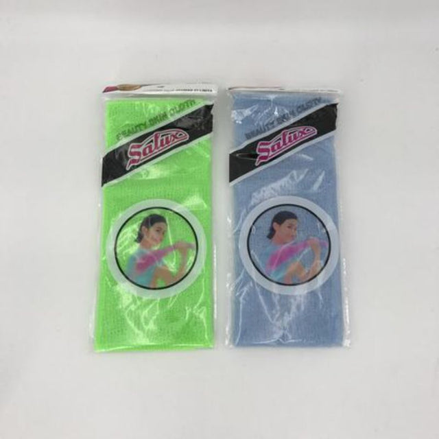 Set of 6 assorted shower towels, 30 x 90cm, high-quality absorbent material in vibrant colors for a stylish drying experience.