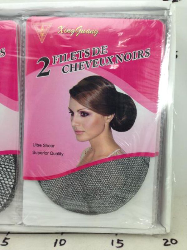 Premium hair nets in 12 packs, designed for comfort and durability, perfect for cooking, cleaning, or beauty treatments.