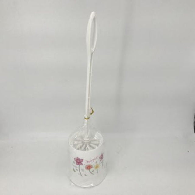Set of 12 elegant white toilet brushes with sturdy handles for effective and hygienic bathroom cleaning.