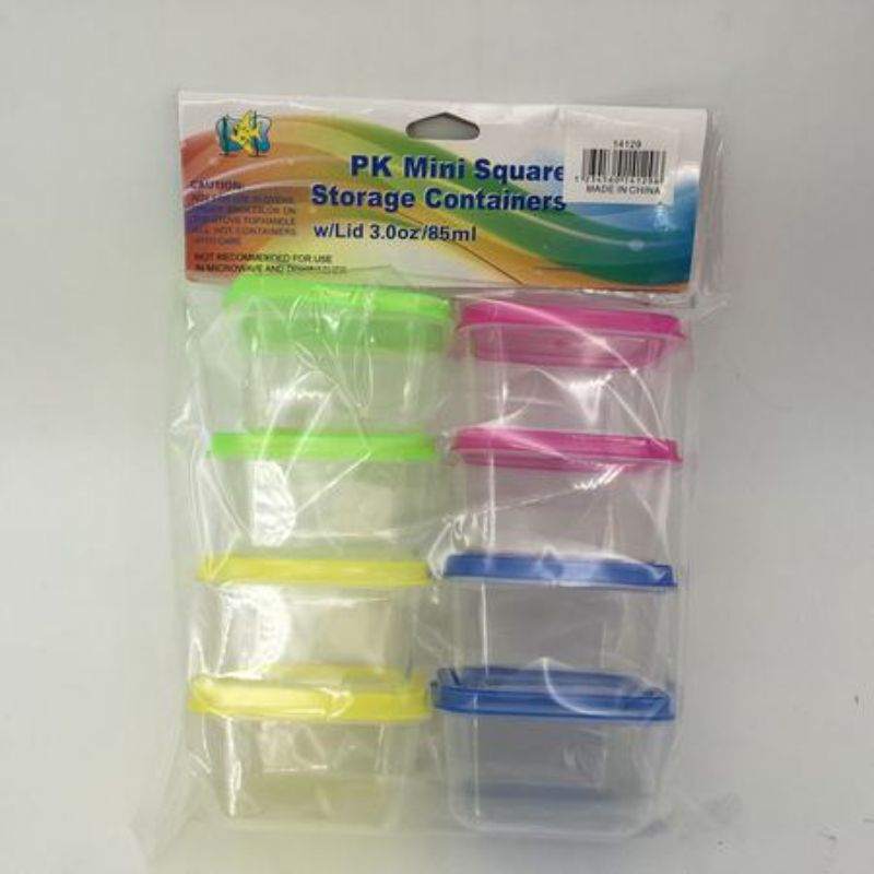 Colorful mini storage boxes in assorted designs, perfect for organizing craft supplies, office items, and small household goods.