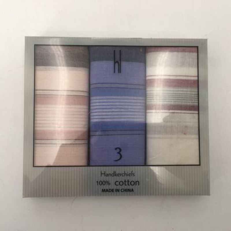 Premium cotton handkerchiefs for men in a 12-pack, perfect blend of style, functionality, and portability.