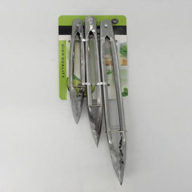Versatile bread clip set in 7", 9", and 12" sizes, essential for preserving freshness of baked goods, includes 12 durable clips.