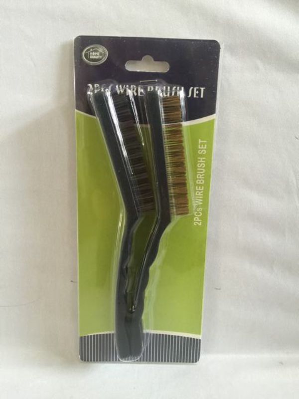 24 durable 9" wire brushes for effective rust removal and surface cleaning, ideal for workshops and DIY projects.