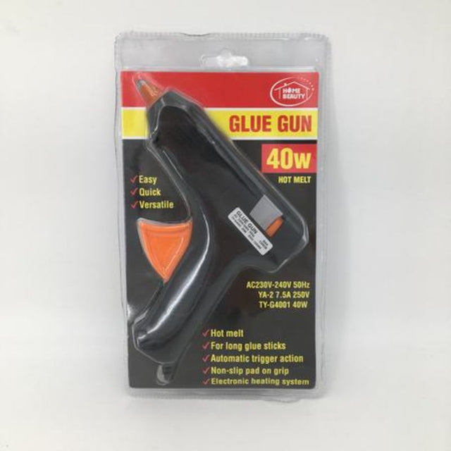 Set of 12 versatile 40w glue guns, ideal for DIY, crafts, and repairs, with precise nozzles and quick heat-up.