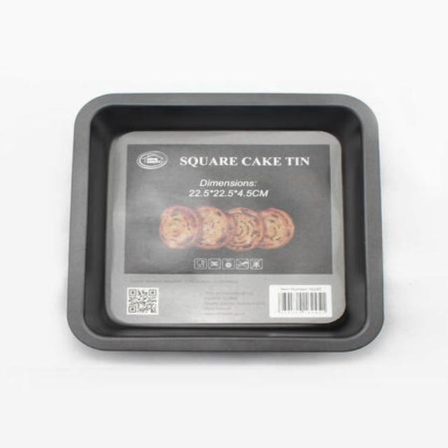 Set of 12 square roast pans, 22 x 22 x 4.5CM, perfect for even cooking and easy cleanup for any occasion.