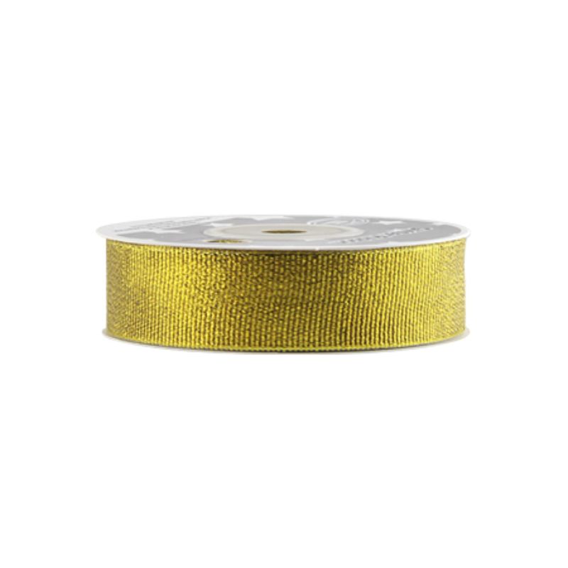 Gold glitter ribbon set of 5, each roll 18 yards and 2cm wide, perfect for crafts, gift wrapping, and party decor.