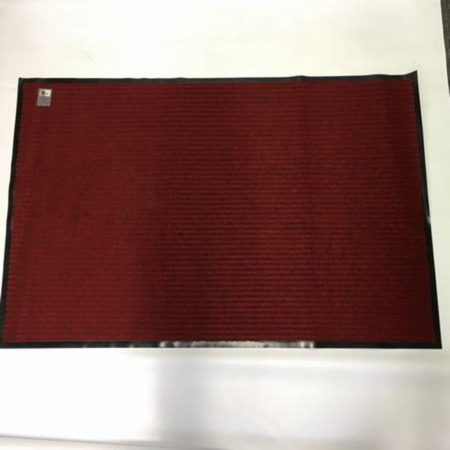 Vibrant red door mat set of 6, each 78 x 118cm, with non-slip backing for durability and stylish entryways.