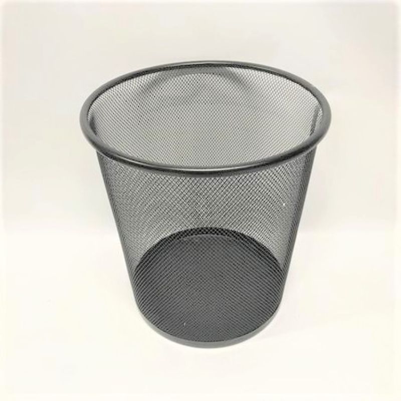 Set of 12 sleek rubbish bins, each 26 x 28.5cm, perfect for efficient and stylish waste management in any space.
