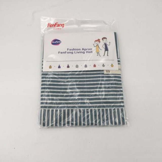 Stylish striped aprons set of 6, perfect for chefs, featuring adjustable straps and pockets for convenience.
