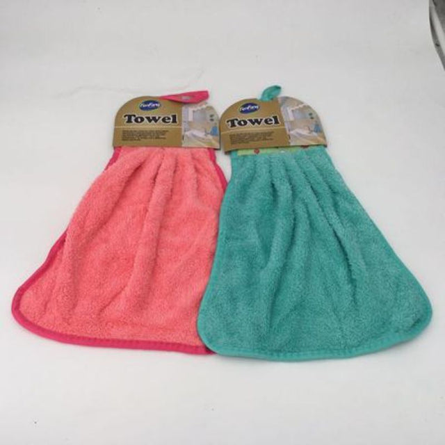 Vibrant set of 12 assorted hand towels, offering absorbency and softness for bath, kitchen, or gym use.