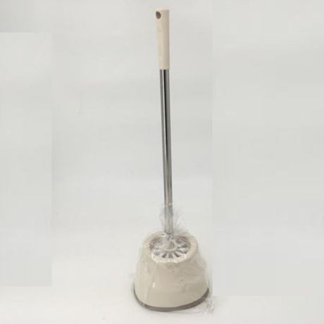 Set of 12 eco-friendly toilet brushes with ergonomic handles and durable bristles for effective and sustainable cleaning.