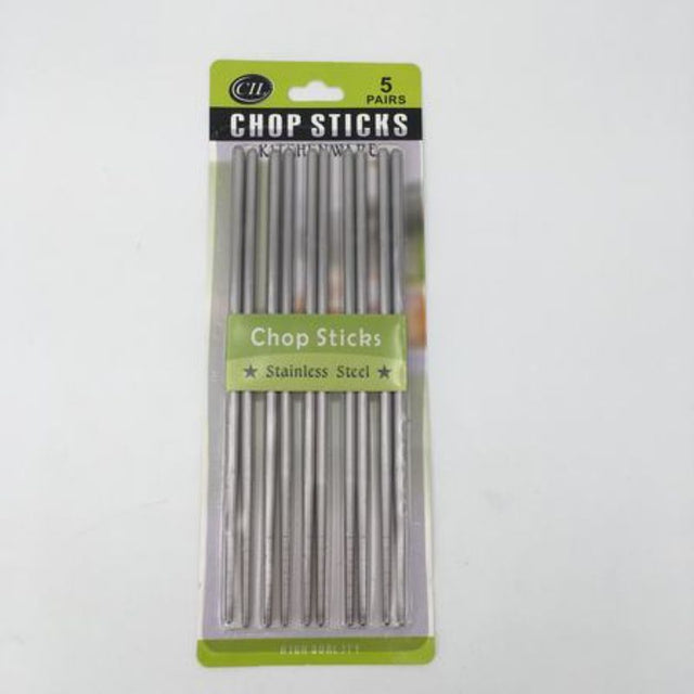 Premium stainless steel chopsticks in a 60-pair pack, stylish, eco-friendly, and perfect for any Asian cuisine meal.