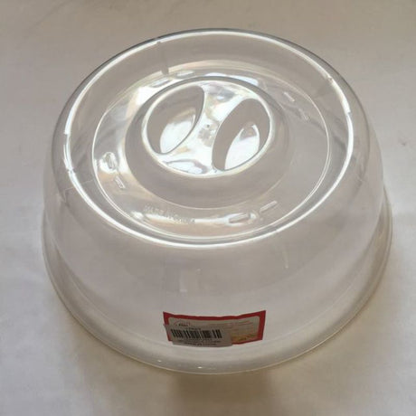 Set of 12 microwave food covers designed to prevent splatters, ensuring even heating and mess-free meals.