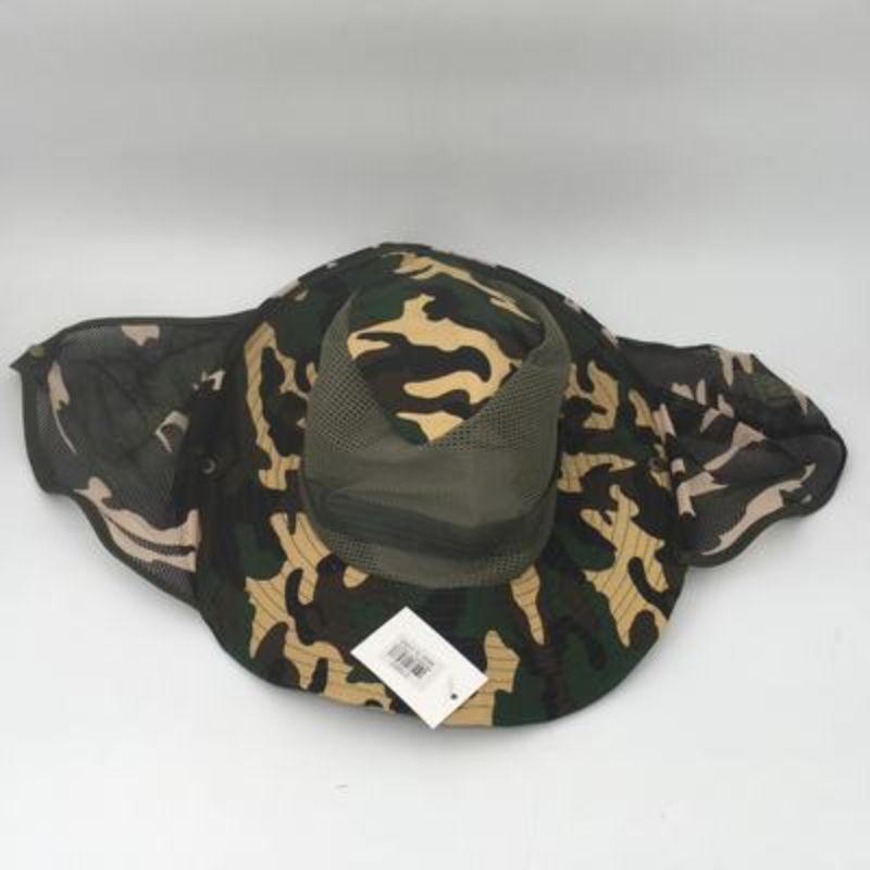 Set of 6 camouflage hats featuring unique patterns, adjustable fit for outdoor activities and stylish wear.