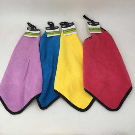 Set of 12 vibrant, absorbent 30 x 30cm dish cloths for versatile kitchen cleaning and drying tasks.