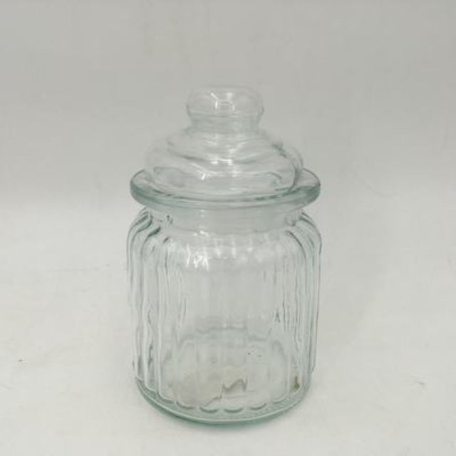 Set of 12 elegant 250ML glass jars, perfect for stylish storage of food, crafts, and decor with airtight seals.