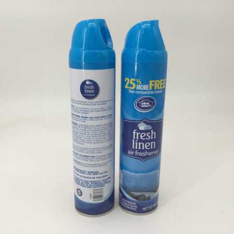 Set of 12 Fresh Linen air fresheners designed to invigorate spaces with a clean, crisp scent reminiscent of laundered linens.
