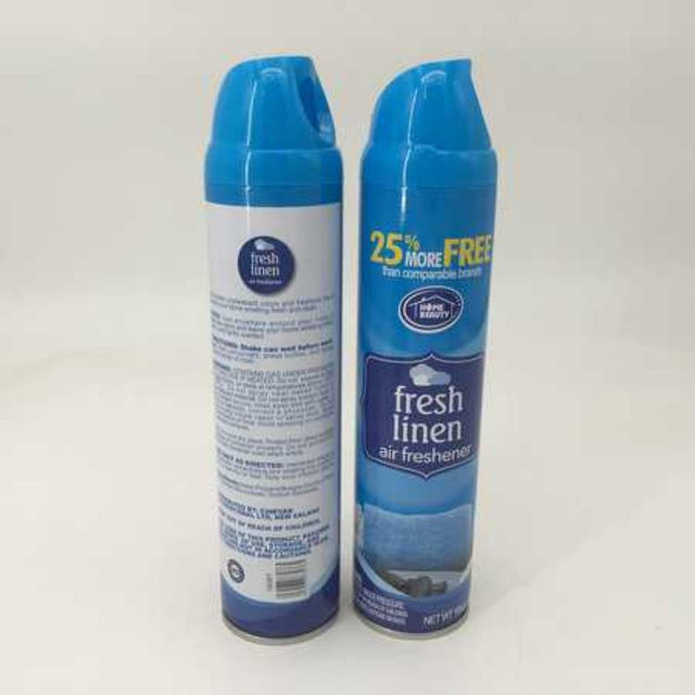 Set of 12 Fresh Linen air fresheners designed to invigorate spaces with a clean, crisp scent reminiscent of laundered linens.