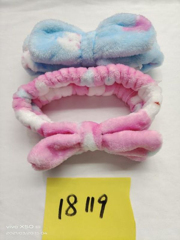 Set of 12 fluffy hair bands in assorted colors, designed for style and comfort while minimizing hair damage.